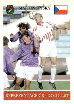 M. Hysky Czech Republic U21 PAPYRO 1. ceska fotbalova liga 1995/96 #77