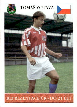 T. Votava Czech Republic U21 PAPYRO 1. ceska fotbalova liga 1995/96 #82
