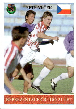 P. Vlcek Czech Republic U21 PAPYRO 1. ceska fotbalova liga 1995/96 #84