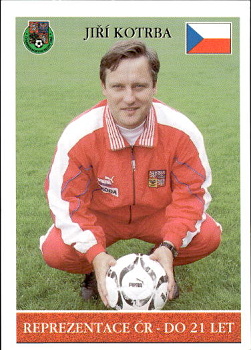 J. Kotrba - as. coach Czech Republic U21 PAPYRO 1. ceska fotbalova liga 1995/96 #86