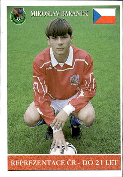 M. Baranek Czech Republic PAPYRO 1. ceska fotbalova liga 1995/96 #283