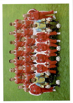 Czech national team U-21 Czech Republic U21 PAPYRO 1. ceska fotbalova liga 1995/96 team photo #x05