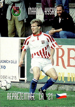 M. Hysky Czech Republic U21 PAPYRO 1. ceska fotbalova liga 1996/97 #31