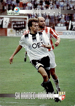 P. Pokorny Hradec Kralove PAPYRO 1. ceska fotbalova liga 1996/97 #109