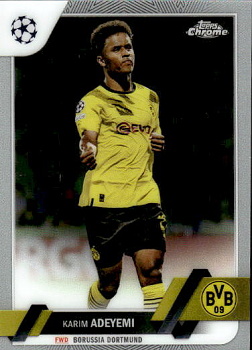 Karim Adeyemi Borussia Dortmund Topps UEFA Club Competitions Chrome 2022/23 #122