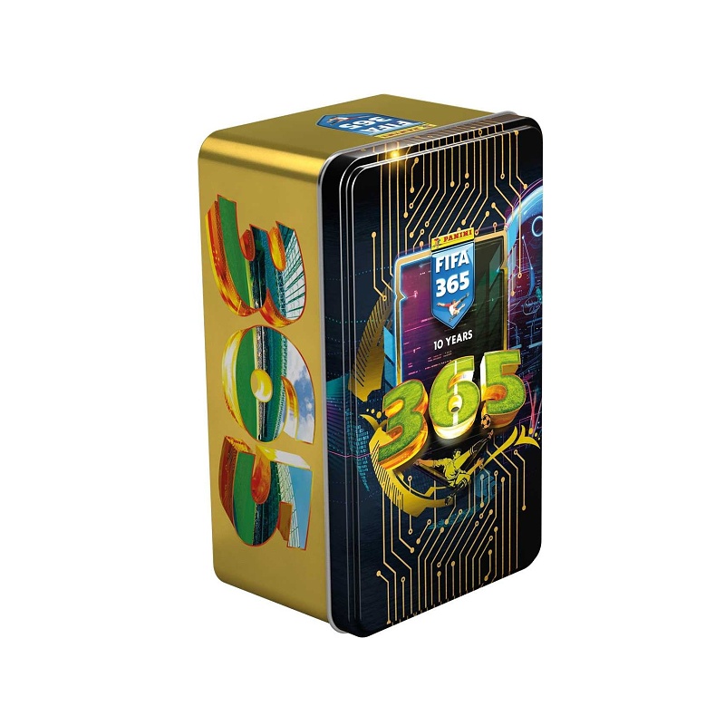 Panini Adrenalyn XL FIFA 365 2025 Velká plechovka Fotbalové karty