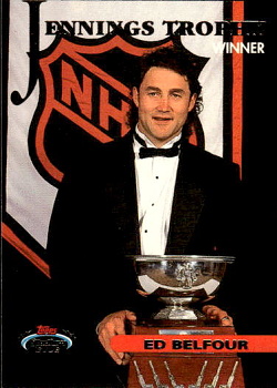 Ed Belfour Chicago Blackhawks Topps Stadium Club 1993/94 #144