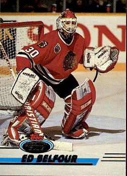 Ed Belfour Chicago Blackhawks Topps Stadium Club 1993/94 #99