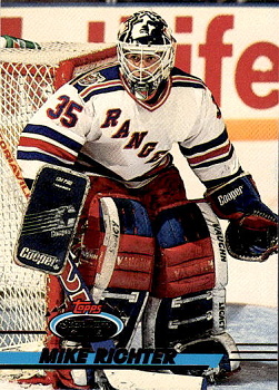 Mike Richter New York Rangers Topps Stadium Club 1993/94 #64