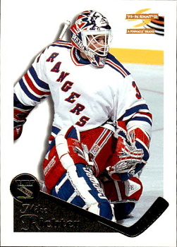Mike Richter New York Rangers Pinnacle Summit 1995/96 #115