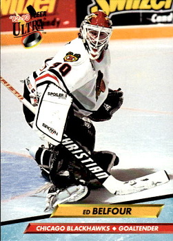 Ed Belfour Chicago Blackhawks Fleer Ultra 1992/93 #32