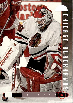 Ed Belfour Chicago Blackhawks Leaf 1995/96 #329