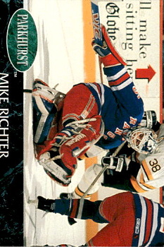 Mike Richter New York Rangers Parkhurst 1992/93 #112