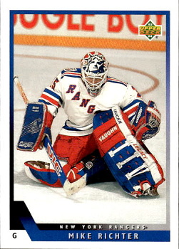 Mike Richter New York Rangers Upper Deck 1993/94 #42