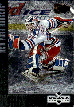 Mike Richter New York Rangers Upper Deck Black Diamond 1996/97 #35