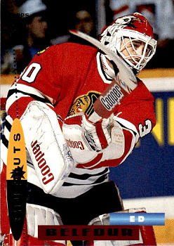 Ed Belfour Chicago Blackhawks Topps Stadium Club 1994/95 #180