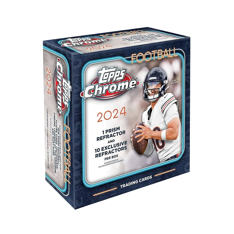 Topps 2024 NFL Chrome Football Mega Box