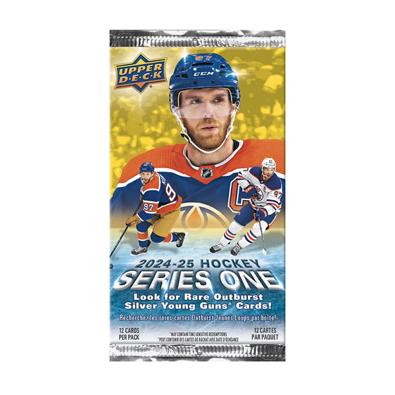 Upper Deck Series 1 Hockey 2024/25 Gravity Pack Balicek NHL