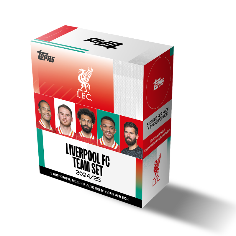 Topps Liverpool FC Team Set 2024/25 Box Fotbalové karty