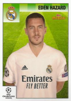 Eden Hazard Real Madrid Topps Merlin Heritage 95 UEFA Champions League 2020/21 #3