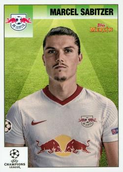 Marcel Sabitzer RB Leipzig Topps Merlin Heritage 95 UEFA Champions League 2020/21 #62
