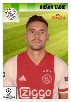 Dusan Tadic AFC Ajax Topps Merlin Heritage 95 UEFA Champions League 2020/21 #66