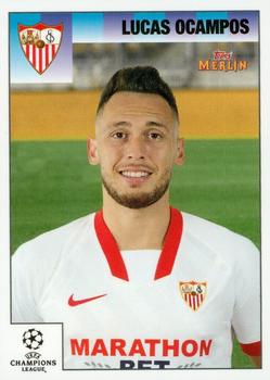 Lucas Ocampos Sevilla FC Topps Merlin Heritage 95 UEFA Champions League 2020/21 #67