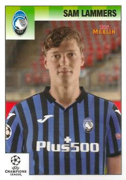 Sam Lammers Atalanta BC Topps Merlin Heritage 95 UEFA Champions League 2020/21 #72