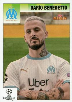 Dario Benedetto Olympique Marseille Topps Merlin Heritage 95 UEFA Champions League 2020/21 #78