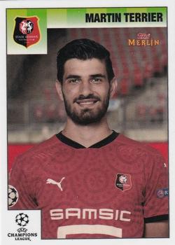 Martin Terrier Stade Rennes Topps Merlin Heritage 95 UEFA Champions League 2020/21 #79