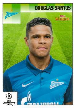 Douglas Santos Zenit Petersburg Topps Merlin Heritage 95 UEFA Champions League 2020/21 #81