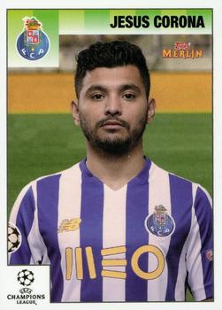 Jesus Corona FC Porto Topps Merlin Heritage 95 UEFA Champions League 2020/21 #86