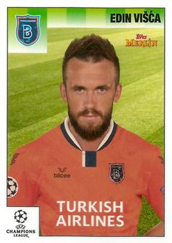 Edin Visca Istanbul Basaksehir Topps Merlin Heritage 95 UEFA Champions League 2020/21 #91