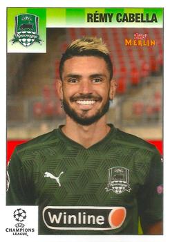 Remy Cabella FC Krasnodar Topps Merlin Heritage 95 UEFA Champions League 2020/21 #96