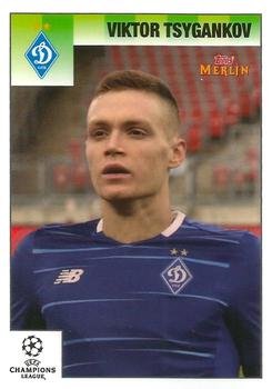 Viktor Tsygankov Dynamo Kyiv Topps Merlin Heritage 95 UEFA Champions League 2020/21 #98