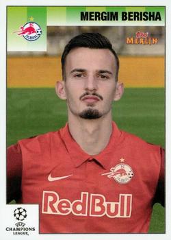 Mergim Berisha Red Bull Salzburg Topps Merlin Heritage 95 UEFA Champions League 2020/21 #99