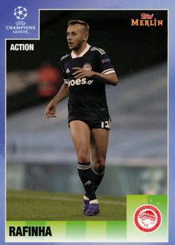 Rafinha Olympiacos FC Topps Merlin Heritage 95 UEFA Champions League 2020/21 Action #128