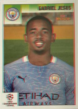 Gabriel Jesus Manchester City Topps Merlin Heritage 95 UEFA Champions League 2020/21 3D #136