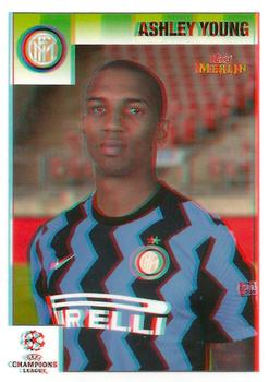 Ashley Young Internazionale Milano Topps Merlin Heritage 95 UEFA Champions League 2020/21 3D #141