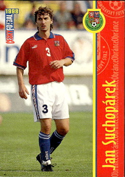 Jan Suchoparek Czech Republic Panini Cesky Fotbal 1998 #2