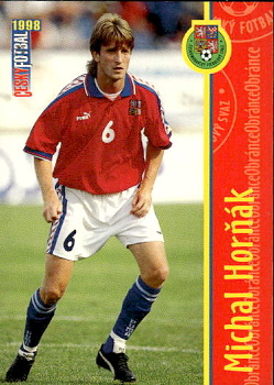 Michal Hornak Czech Republic Panini Cesky Fotbal 1998 #3
