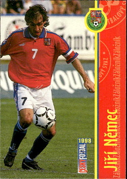 Jiri Nemec Czech Republic Panini Cesky Fotbal 1998 #8