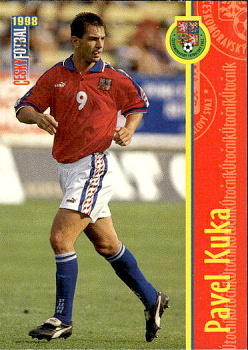 Pavel Kuka Czech Republic Panini Cesky Fotbal 1998 #10
