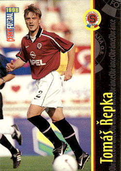 Tomas Repka Sparta Praha Panini Cesky Fotbal 1998 #14