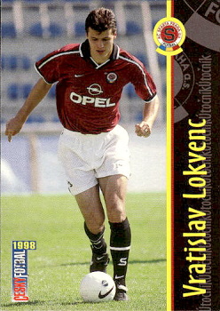Vratislav Lokvenc Sparta Praha Panini Cesky Fotbal 1998 #18
