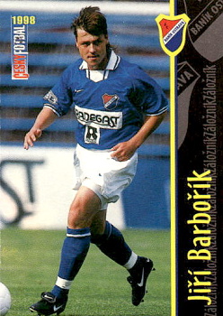 Jiri Barborik Banik Ostrava Panini Cesky Fotbal 1998 #26