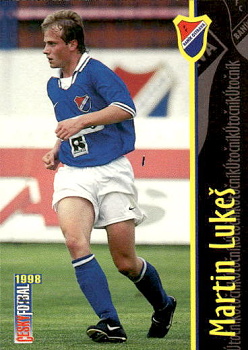 Martin Lukes Banik Ostrava Panini Cesky Fotbal 1998 #28