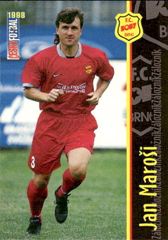 Jan Marosi Brno Panini Cesky Fotbal 1998 #31