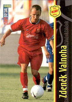 Zdenek Valnoha Brno Panini Cesky Fotbal 1998 #32