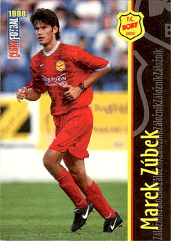 Marek Zubek Brno Panini Cesky Fotbal 1998 #33